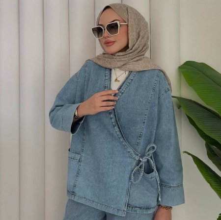 طقم بنطلون جينز