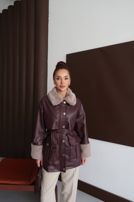 جكيت بدون حزام